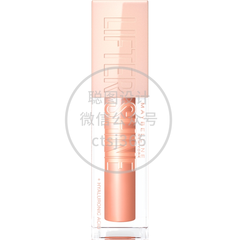 Maybelline透明质酸玻璃唇蜜(07 琥珀肉桂) 5.4毫升 058131