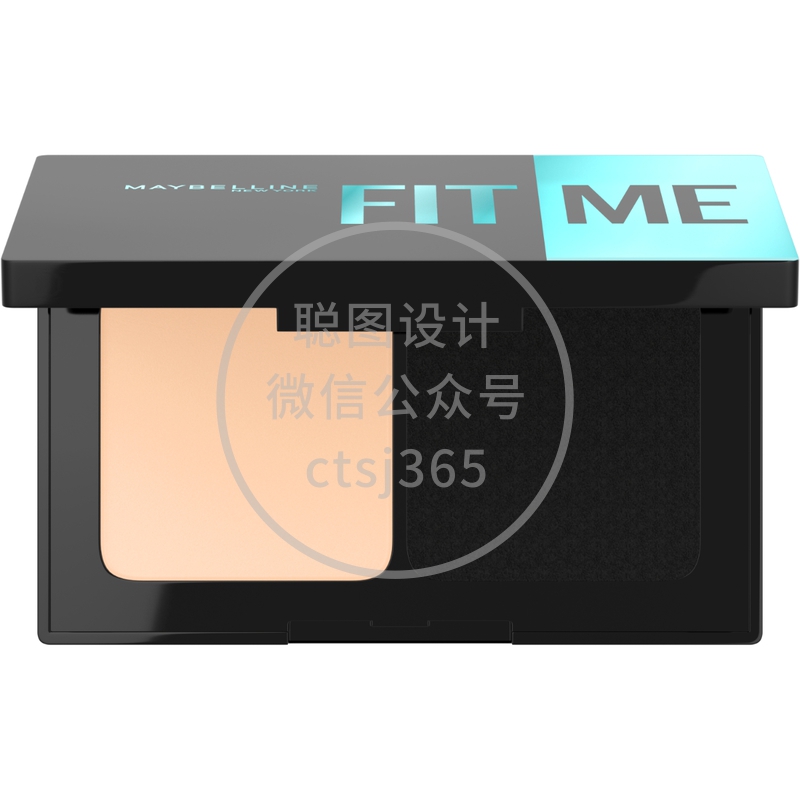 Maybelline Fit Me! 反孔特雾无瑕控油防晒粉饼 SPF 44 #112 9g 062240