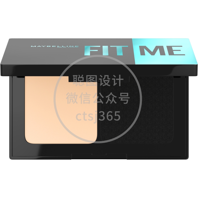 Maybelline Fit Me! 反孔特雾无瑕控油防晒粉饼 SPF 44 #110 9g 062257