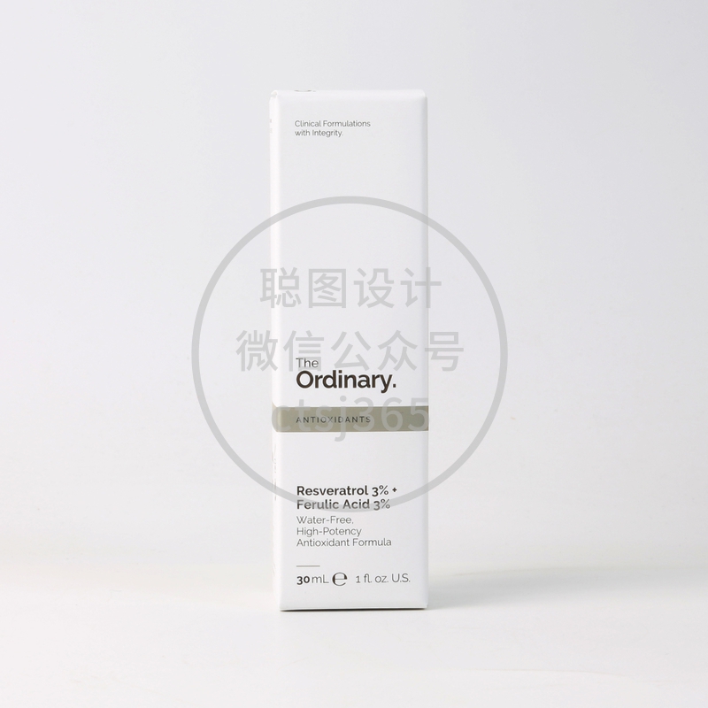 The Ordinary白藜芦醇3%阿魏酸3%面部精华 30毫升 085043