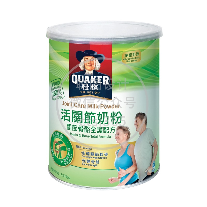 Quaker桂格活关节奶粉 750克 086439