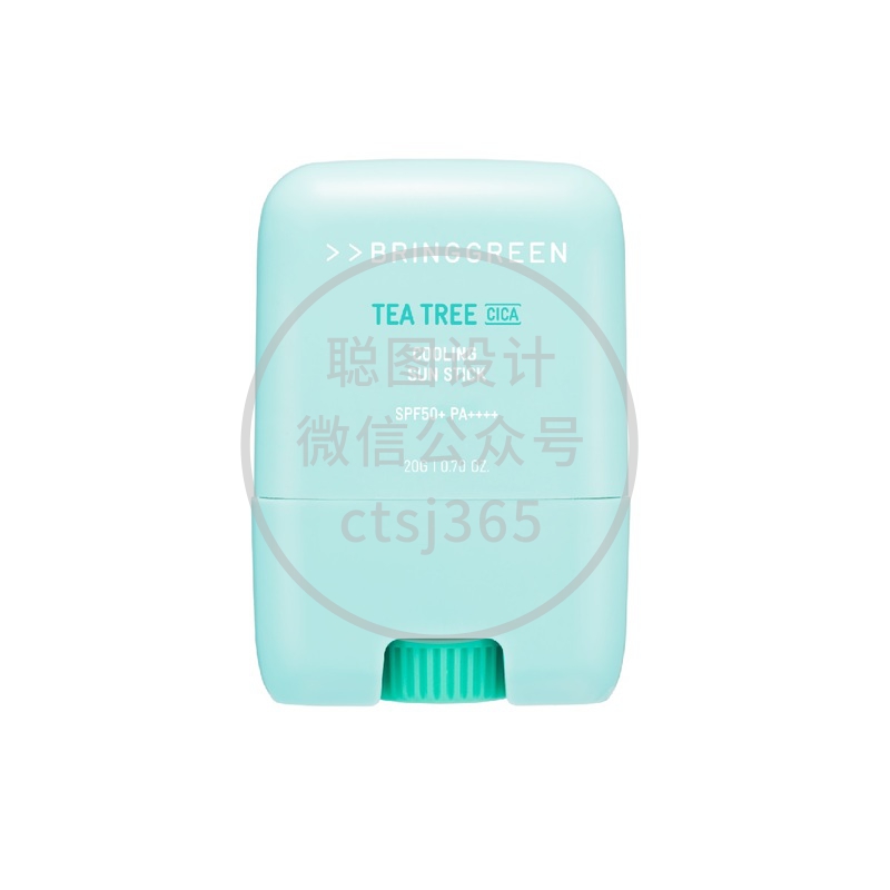 Bring Green茶树抗痘控油清凉防晒棒 SPF50+ PA++++ 20克 099028