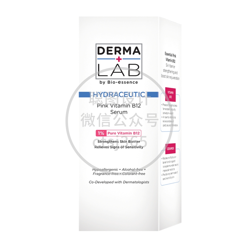 Derma Lab原生粉嫩维他命B12精华 30毫升 173633