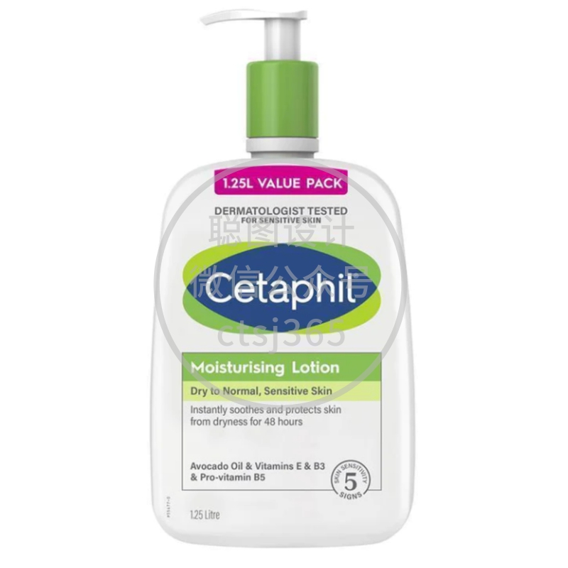 Cetaphil舒特肤润肤乳液 1.25公升 397075