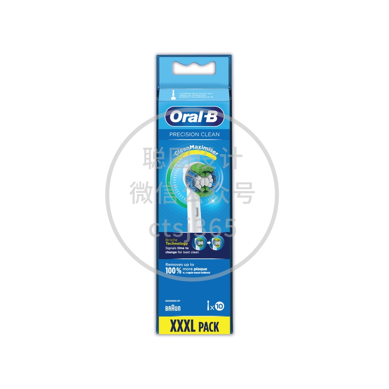 Oral-B Braun EB20标准柔软刷头 10支 410480