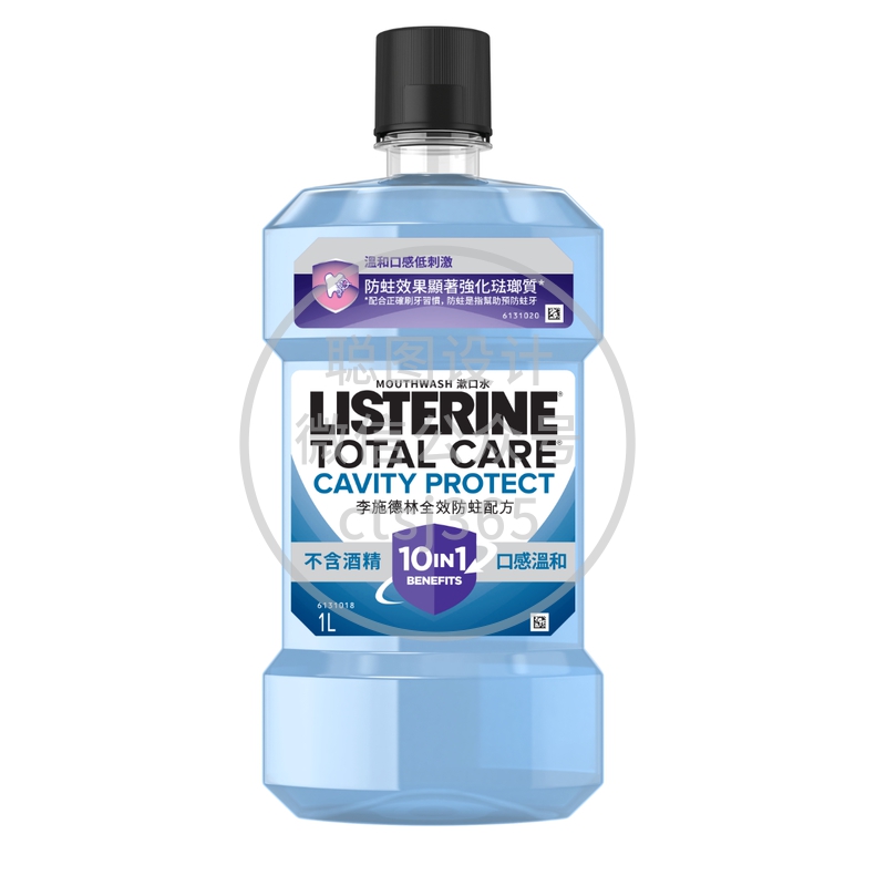 Listerine 李施德林全效防蛀配方漱口水1公升 474767