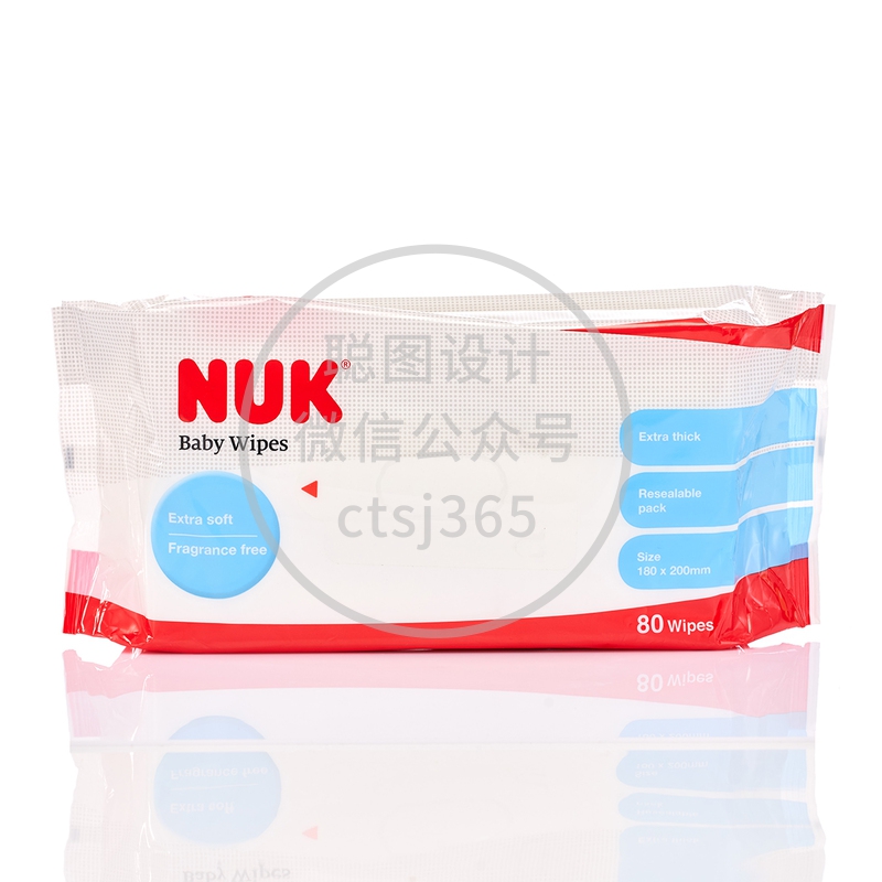 NUK湿纸巾 80片 716738