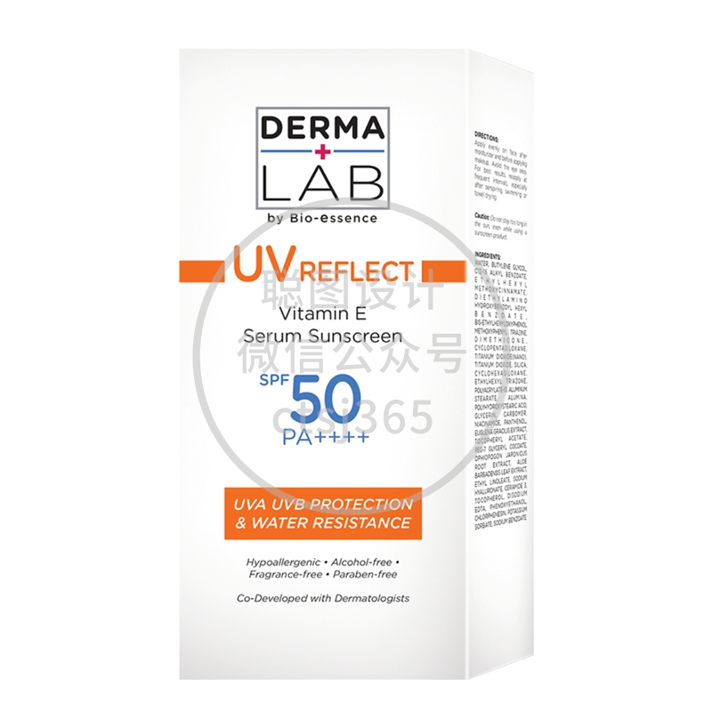 Derma Lab全效清爽维他命E防晒乳 SPF50 PA++++ 40毫升 746198