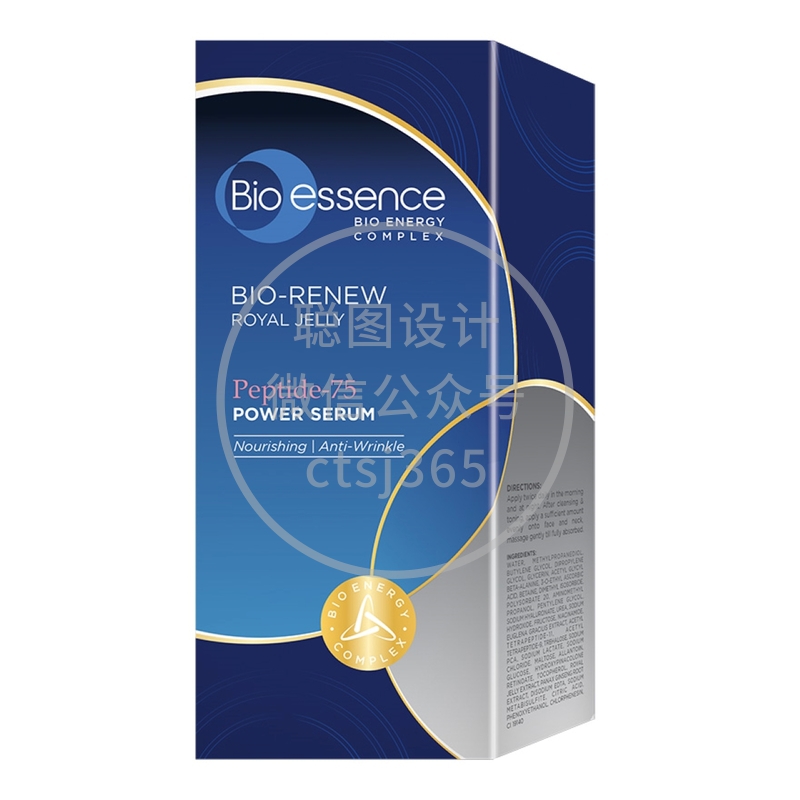 Bio-Essence全效赋活75Peptide活蔘初颜精华 30毫升 756015