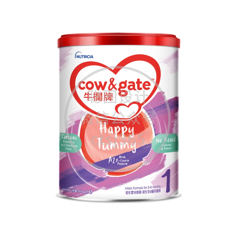 Cow & Gate牛栏牌Happy Tummy 1号 900克 907295