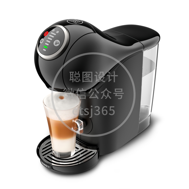 NESCAFE雀巢咖啡 Dolce Gusto Genio S Plus咖啡机 - 纯黑色 956722